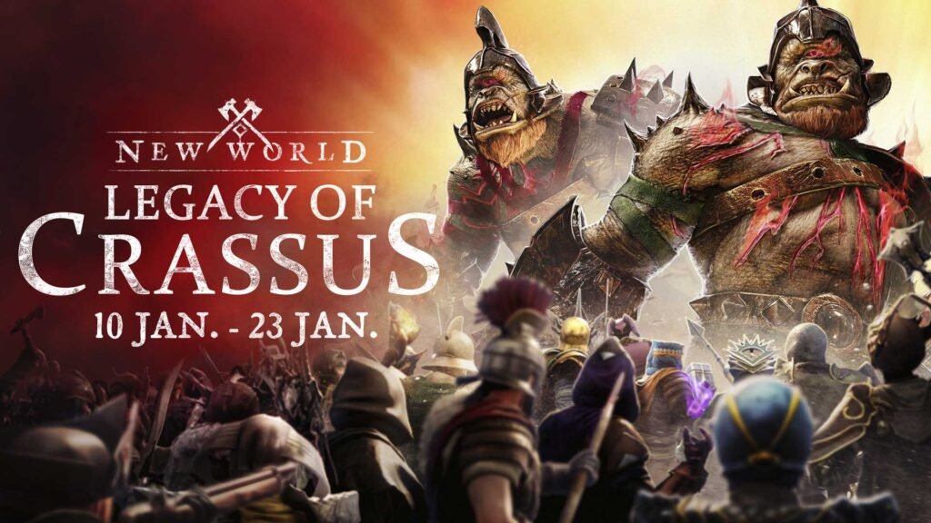 New World: Novo Evento Legacy of Crassus, Novas Skins e Melhorias na Atualização 4.0.2