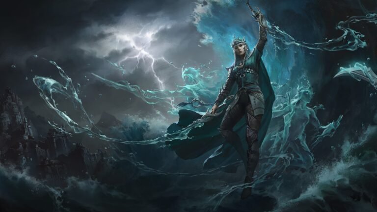 Artwork nova classe tempestário do Diablo Immortal