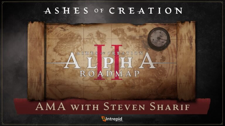 Tudo sobre o Roadmap do Alpha Two e AMA do Ashes of Creation