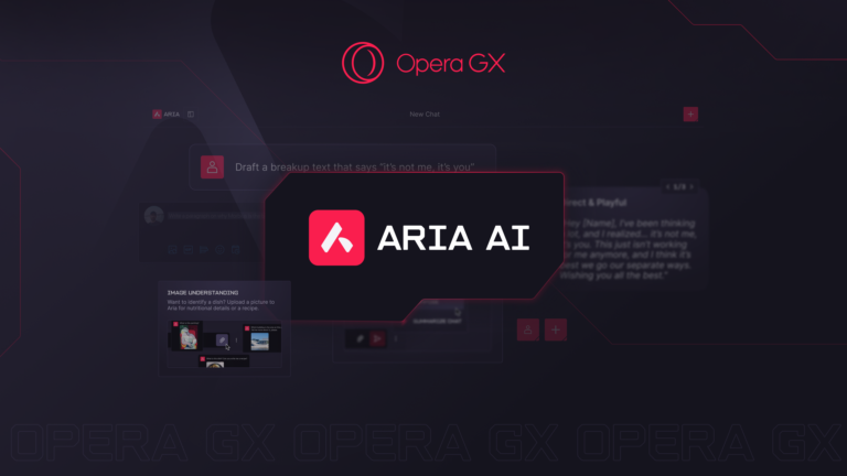 Opera GX ganha novas funções para a IA Aria