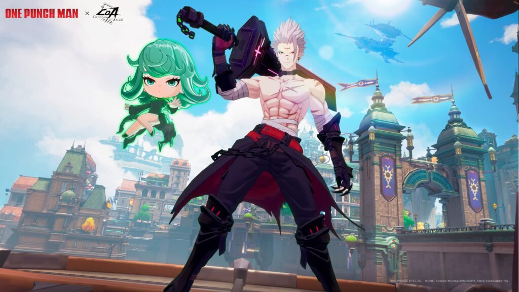 Atlan e mundo One-Punch man